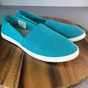 Reef Rose Women's Slip-On Shoes Turquoise Lightweight Casual Comfort Summer 8